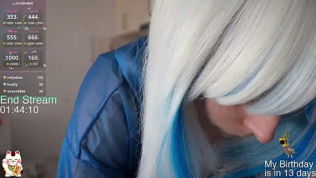 ShiroiFubuki online show from 02.07.26