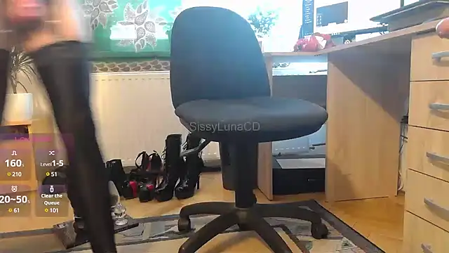 SissyLunaCD online show from 01.27.25