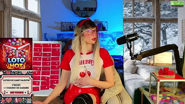 Snapshot of Kittychatte chatting on 02.14.26 Kittychatte online show from 02.14.26