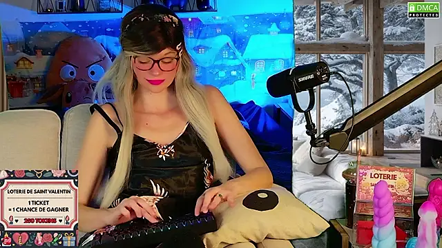 Snapshot of Kittychatte chatting on 02.28.26 Kittychatte online show from 02.28.26