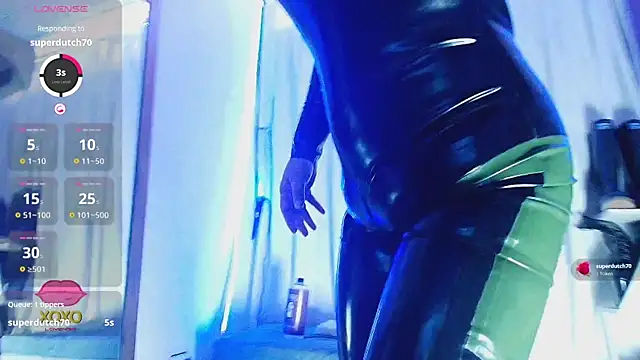 LatexDevil Blondie online show from 04.06.26