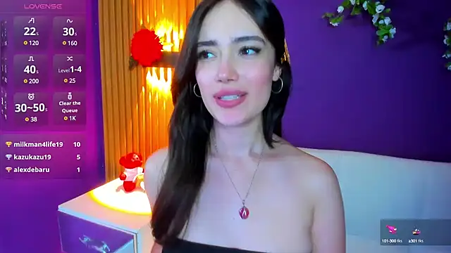 Snapshot of Kate_Amaretto_ chatting on 03.18.25 Kate Amaretto online show from 03.18.25