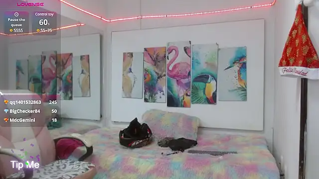 Snapshot of alegriamartinez chatting on 02.17.25 alegriamartinez online show from 02.17.25