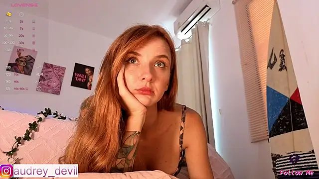 AudreyDevil online show from 03.11.26