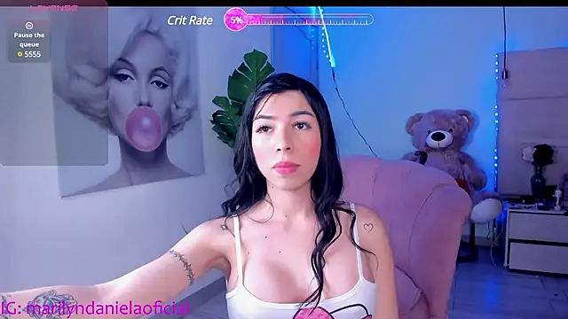 Snapshot of Marily_Daniela_ chatting on 02.16.25 Marily Daniela online show from 02.16.25