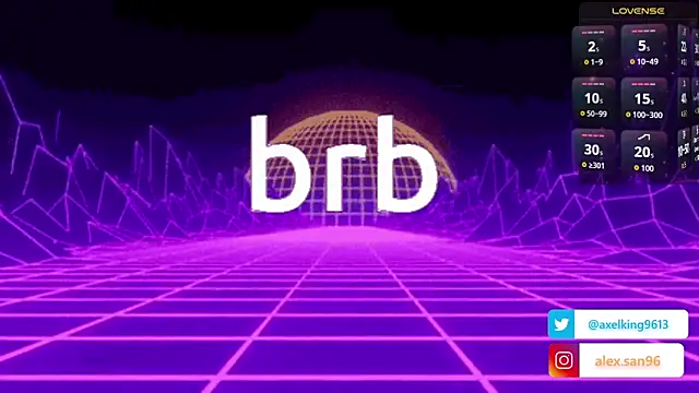 AxelKing1326 online show from 10.22.25