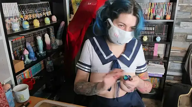 Snapshot of _Satsuki_ chatting on 03.14.25 Satsuki online show from 03.14.25