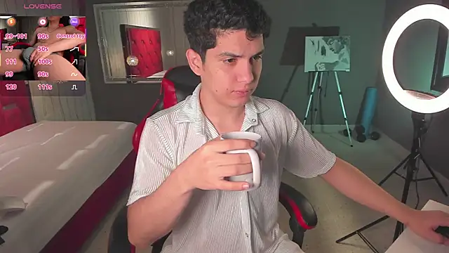 Snapshot of Brat_ chatting on 02.14.26 Brat online show from 02.14.26