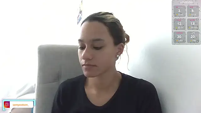Snapshot of SamanthaWatson chatting on 10.14.25 SamanthaWatson online show from 10.14.25