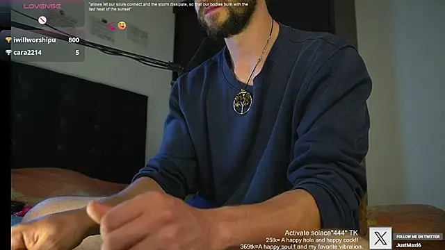 Snapshot of just_maxii chatting on 02.19.25 just maxii online show from 02.19.25