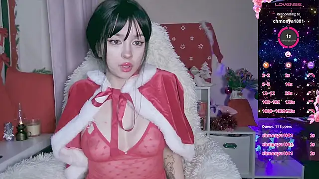 Snapshot of berrybaebaby chatting on 12.27.24 berrybaebaby online show from 12.27.24