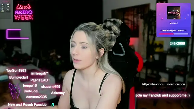 Snapshot of Lisaonthemoon chatting on 02.25.25 Lisaonthemoon online show from 02.25.25