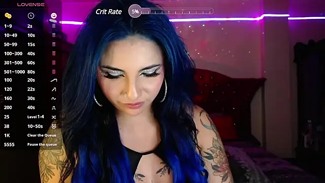 black wiidow online show from 02.20.25