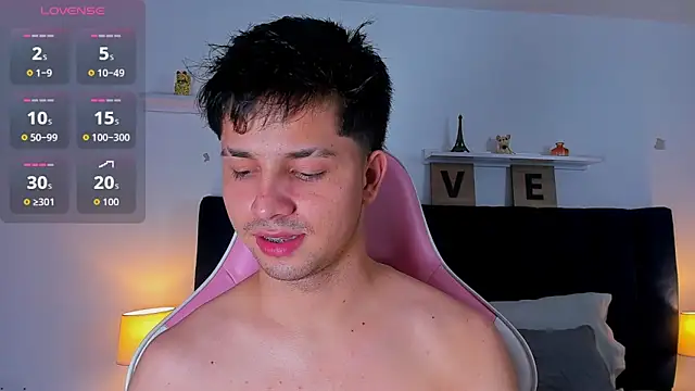 Issac james  online show from 01.10.26