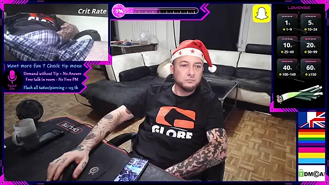 Snapshot of Law_Leek chatting on 12.22.25 Law Leek online show from 12.22.25