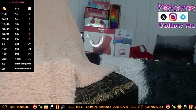 Snapshot of SofiaMadisson chatting on 01.15.25 SofiaMadisson online show from 01.15.25