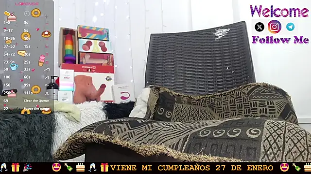 Snapshot of SofiaMadisson chatting on 01.21.25 SofiaMadisson online show from 01.21.25