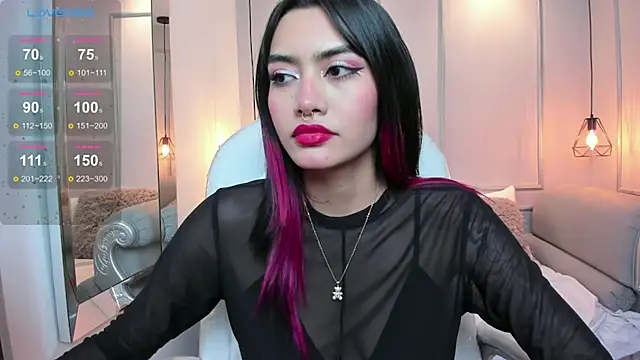 Snapshot of AzuraKindong chatting on 02.21.25 AzuraKindong online show from 02.21.25