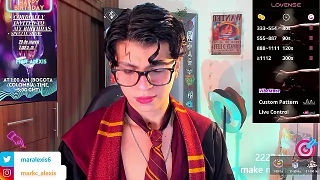 Snapshot of marckalexis chatting on 03.15.26 marckalexis online show from 03.15.26