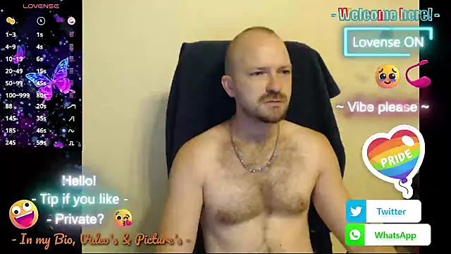 RealManHaveHairy online show from 09.10.25