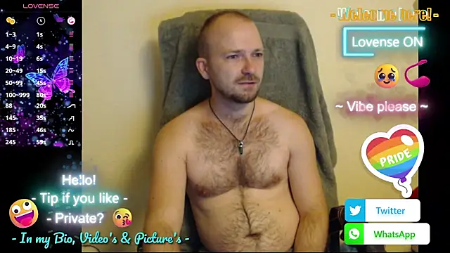 RealManHaveHairy online show from 10.08.25