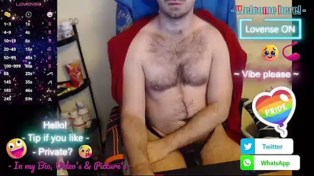 RealManHaveHairy online show from 12.02.25