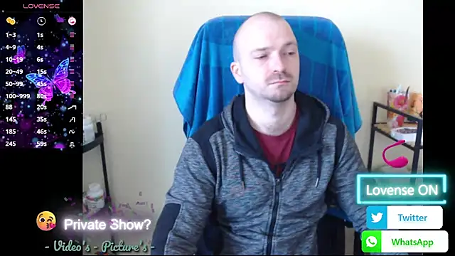 RealManHaveHairy online show from 03.15.26