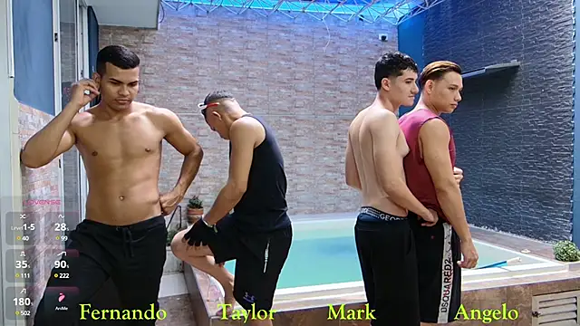 Snapshot of Boysgang_sex chatting on 01.17.25 Boysgang sex online show from 01.17.25