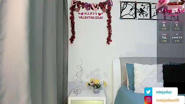 MalejaDiaz  online show from 02.14.25