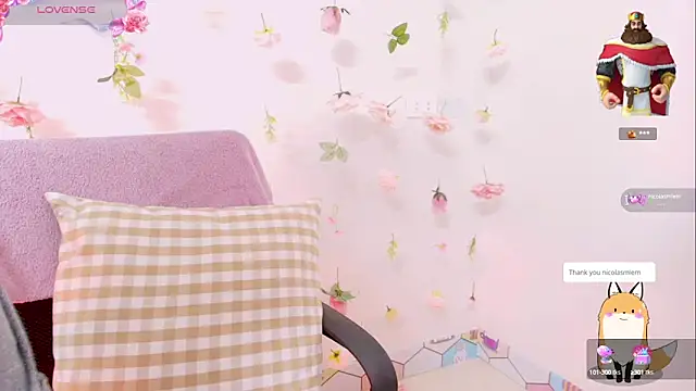 Snapshot of Embez-Damdang chatting on 12.01.24 Embez-Damdang online show from 12.01.24