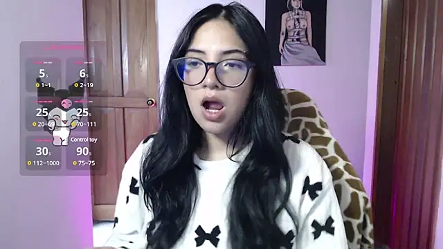 Snapshot of ninfa1_ch chatting on 02.23.25 ninfa1 ch online show from 02.23.25