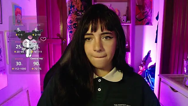 Snapshot of ninfa1_ch chatting on 10.09.25 ninfa1 ch online show from 10.09.25