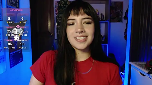 Snapshot of ninfa1_ch chatting on 12.19.25 ninfa1 ch online show from 12.19.25