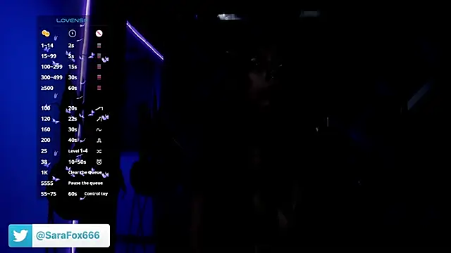 Snapshot of Sara_Foxx1 chatting on 10.08.25 Sara Foxx1 online show from 10.08.25