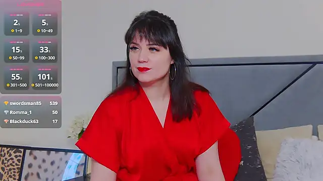 Snapshot of BellaHillss chatting on 02.14.25 BellaHillss online show from 02.14.25