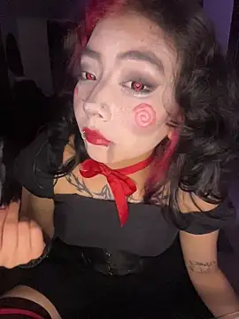 Snapshot of _Gothiccbitch_ chatting on 10.28.25 Gothiccbitch online show from 10.28.25