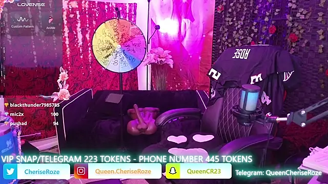 Snapshot of cheriserozequeen chatting on 09.20.25 cheriserozequeen online show from 09.20.25