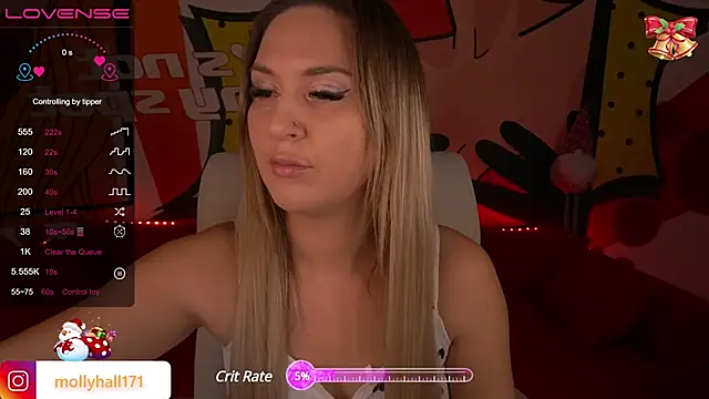 MollyHallss online show from 12.10.24