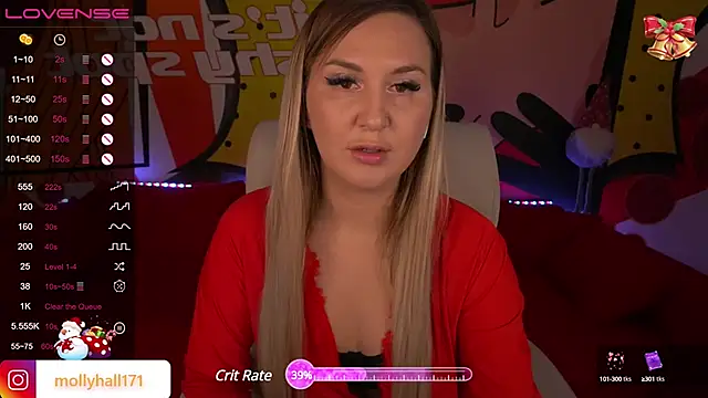 MollyHallss online show from 12.11.24