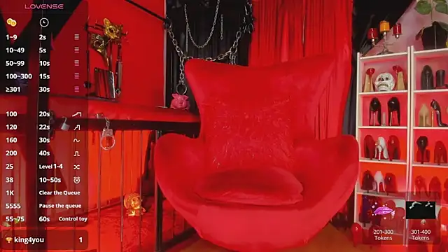 MistressAndre online show from 05.08.26