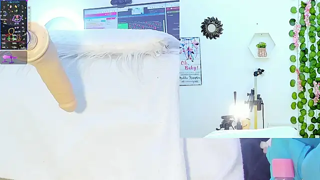 Snapshot of Daki_Ume_ chatting on 02.23.25 Daki Ume online show from 02.23.25