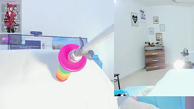 Snapshot of Daki_Ume_ chatting on 10.22.25 Daki Ume online show from 10.22.25