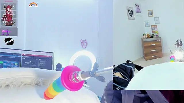 Snapshot of Daki_Ume_ chatting on 11.15.25 Daki Ume online show from 11.15.25