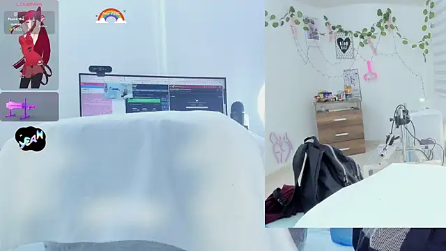 Snapshot of Daki_Ume_ chatting on 11.30.25 Daki Ume online show from 11.30.25