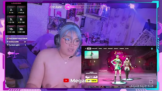 MegariaB online show from 02.03.25