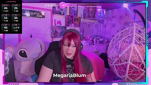 MegariaB online show from 03.17.25