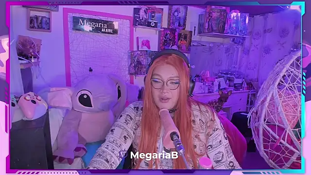 MegariaB online show from 03.22.25