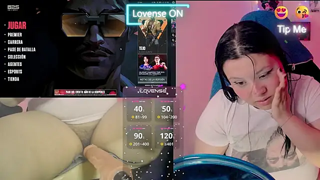 Snapshot of crystal7u7 chatting on 01.24.25 crystal7u7 online show from 01.24.25