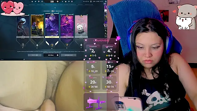 Snapshot of crystal7u7 chatting on 02.22.25 crystal7u7 online show from 02.22.25