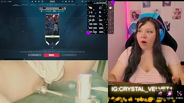 Snapshot of crystal7u7 chatting on 09.15.25 crystal7u7 online show from 09.15.25